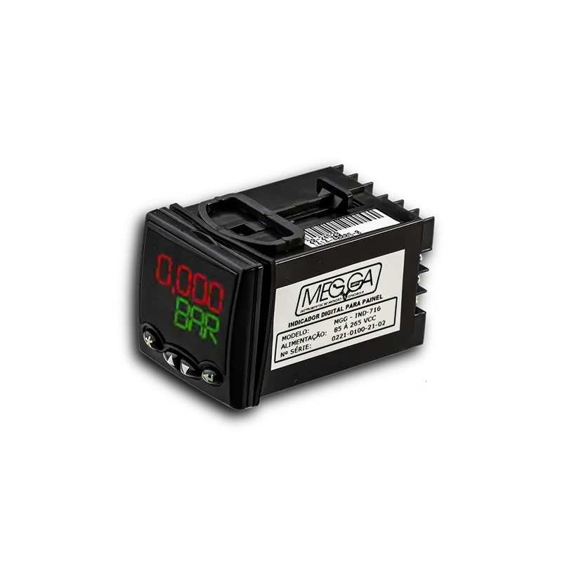 Indicador e controlador de painel MGG-IND com display de LED