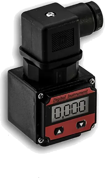 Indicador local MGG-IND-L acoplado a transmissor de pressão