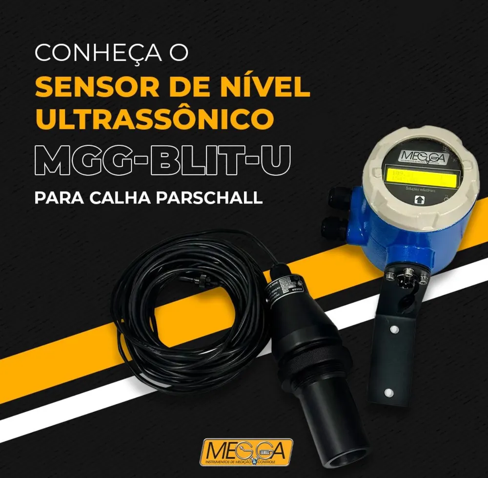 Conjunto MGG-BLIT-U para calha Parshall