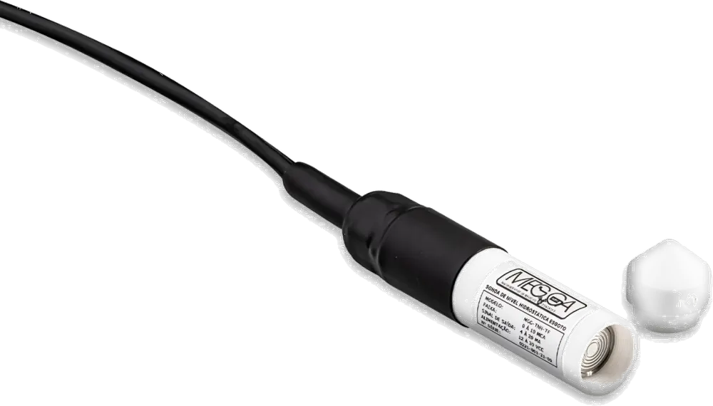 Sonda de nível MGG-TNH-TF, detalhe da extremidade
