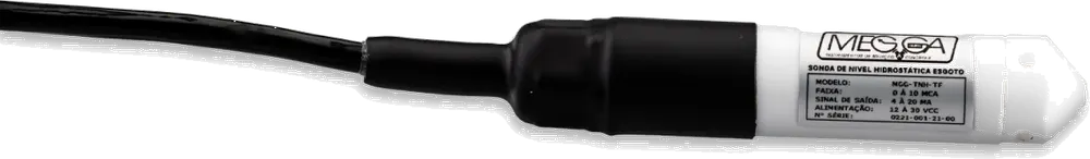 Sonda de nível MGG-TNH-TF, vista lateral