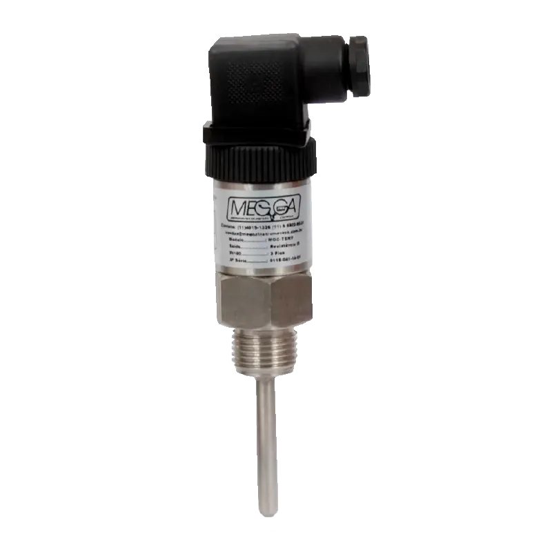 Termorresistência PT100 MGG-TEMP-DIM com conector DIN 43650