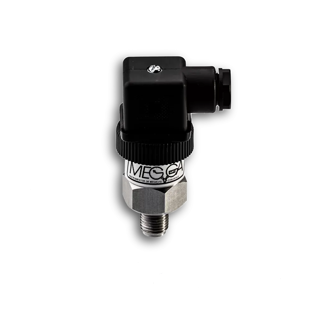 Transmissor de pressão MGG-TP-MINI, vista lateral