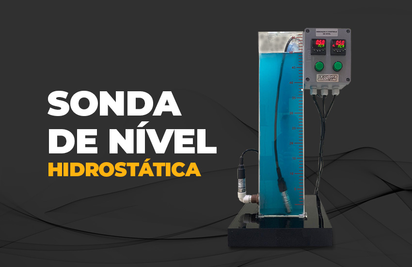 O que é uma sonda de nível hidrostática