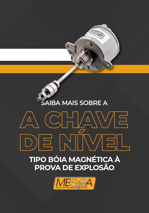 Chave de Nível Tipo Bóia Magnética à Prova de Explosão